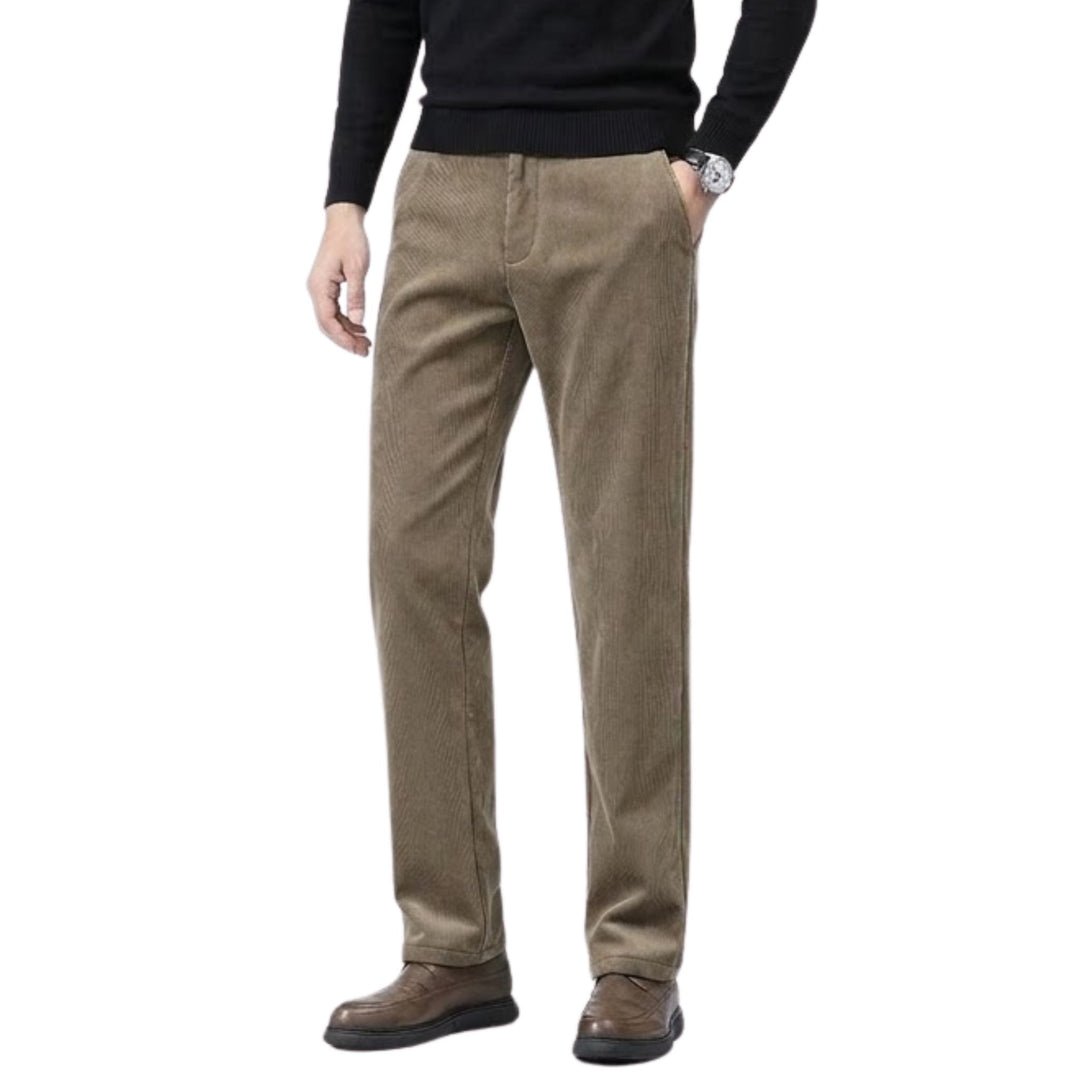 Heren Pantalon Corduroy Vierweg Stretch Katoen