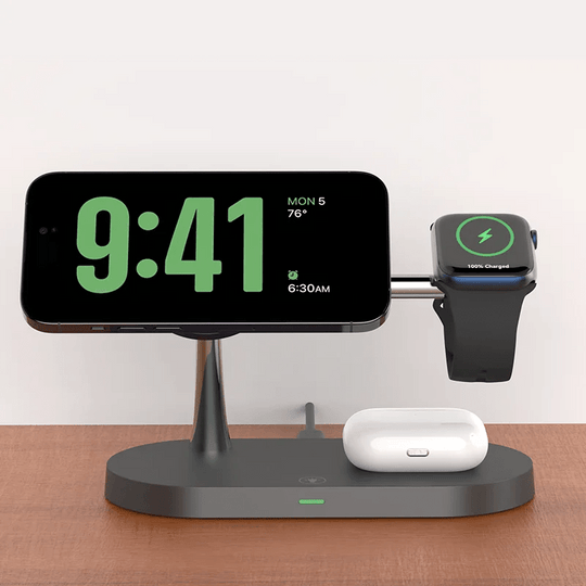3-in-1 Laadstation voor iPhone, Watch en AirPods 1