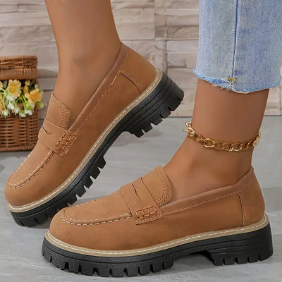 Dames Loafers Casual Chic Suède