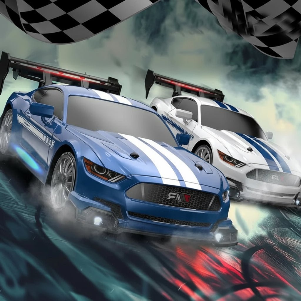 Afstand Bestuurbare Auto 4WD RC Drift Met Wisselbare Banden 3