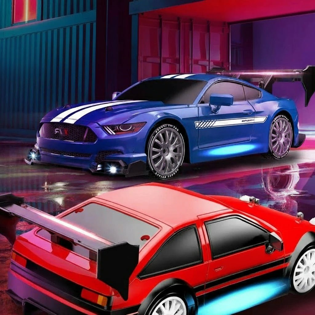 Afstand Bestuurbare Auto 4WD RC Drift Met Wisselbare Banden 4