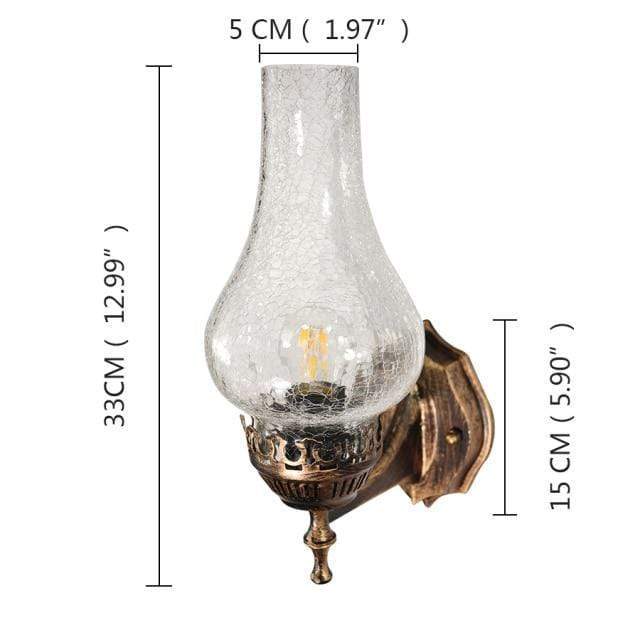 Antieke Wandlamp Vintage Stijl 5