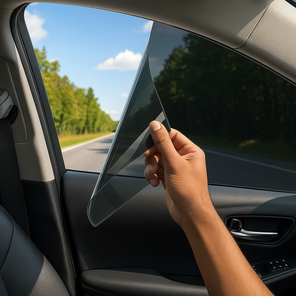 Auto Raam Tint Film Hitte- en UV-bescherming Universaal 0