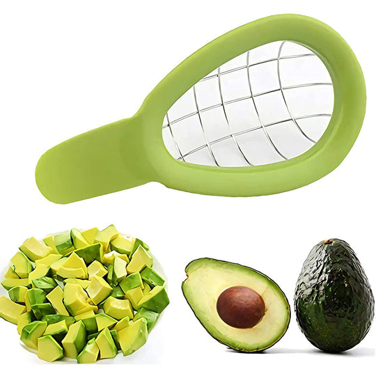 Avocado Snijgereedschap Blokjes met Ergonomisch Ontwerp 2