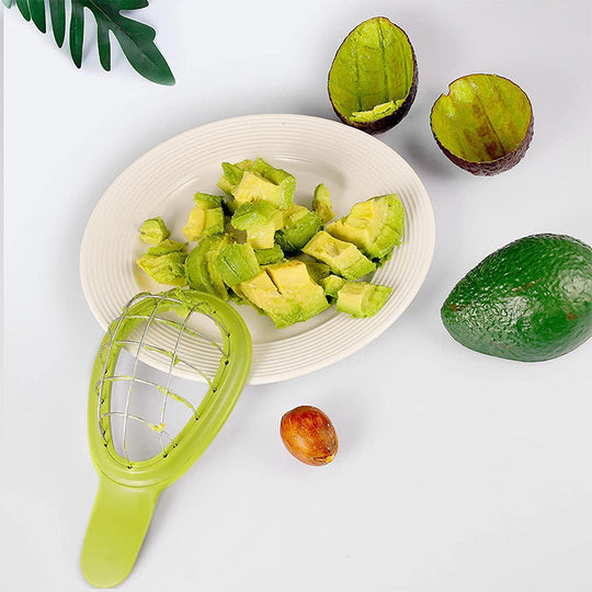 Avocado Snijgereedschap Blokjes met Ergonomisch Ontwerp 4