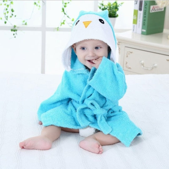 Baby Badjas met Dierenprint voor Jongens en Meisjes 4