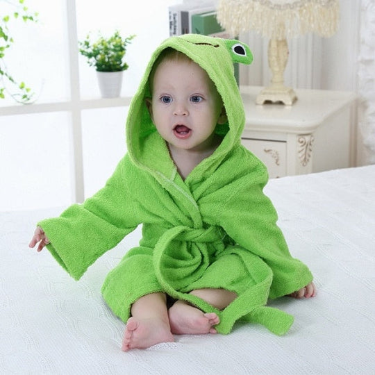Baby Badjas met Dierenprint voor Jongens en Meisjes 9