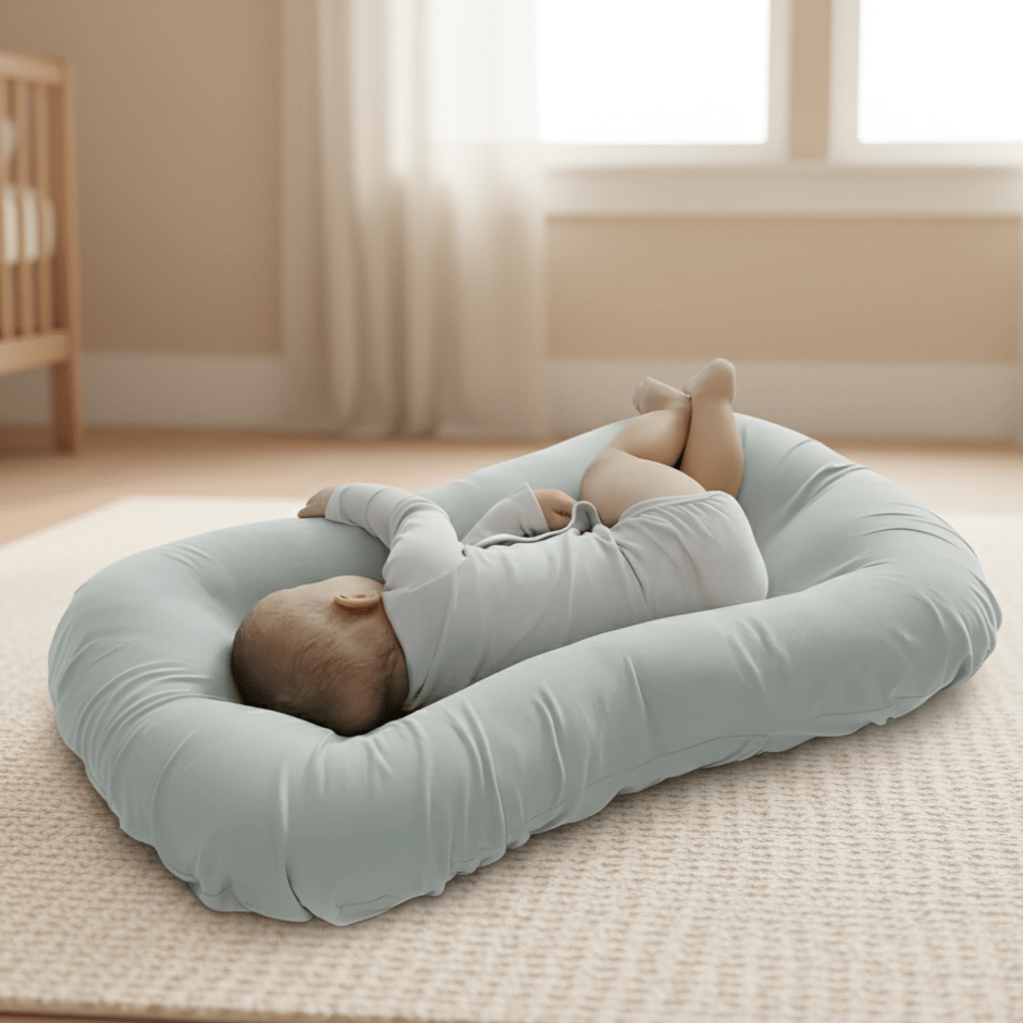 Baby Kussen Ergonomisch Ondersteunend voor Comfortabele Slaap 4