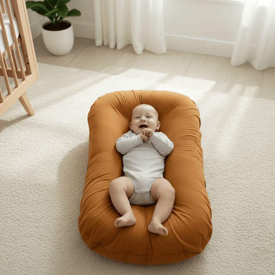 Baby Kussen Ergonomisch Ondersteunend voor Comfortabele Slaap 5