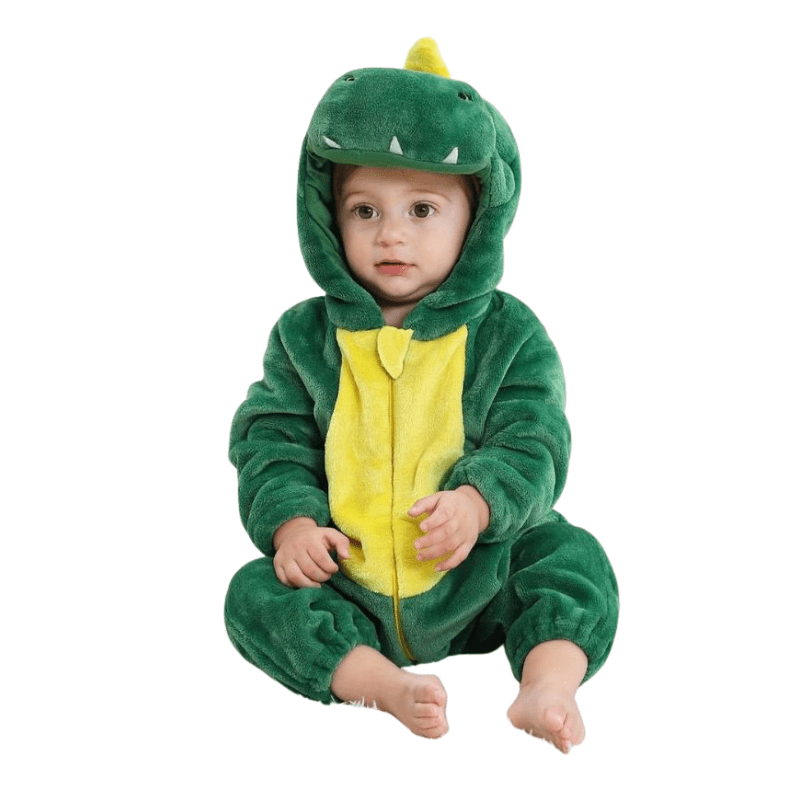 Baby Overall Dierenontwerp Met Ritssluiting 2