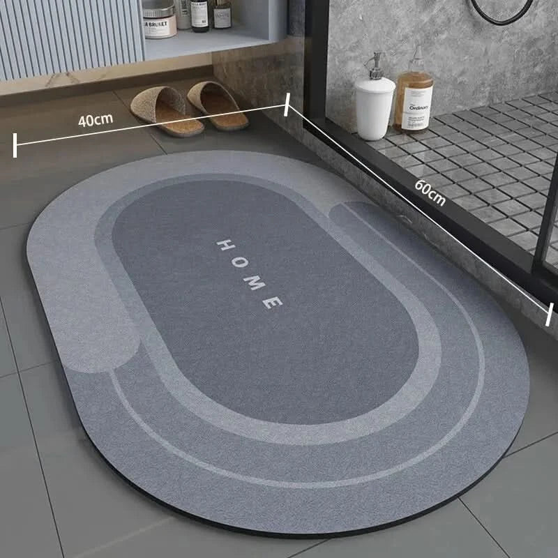 Badkamermat Antislip Modern en Absorberend voor Badkamer en Entree 11