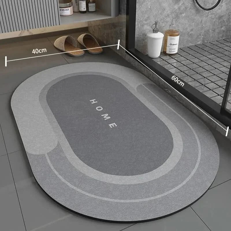 Badkamermat Antislip Modern en Absorberend voor Badkamer en Entree 12