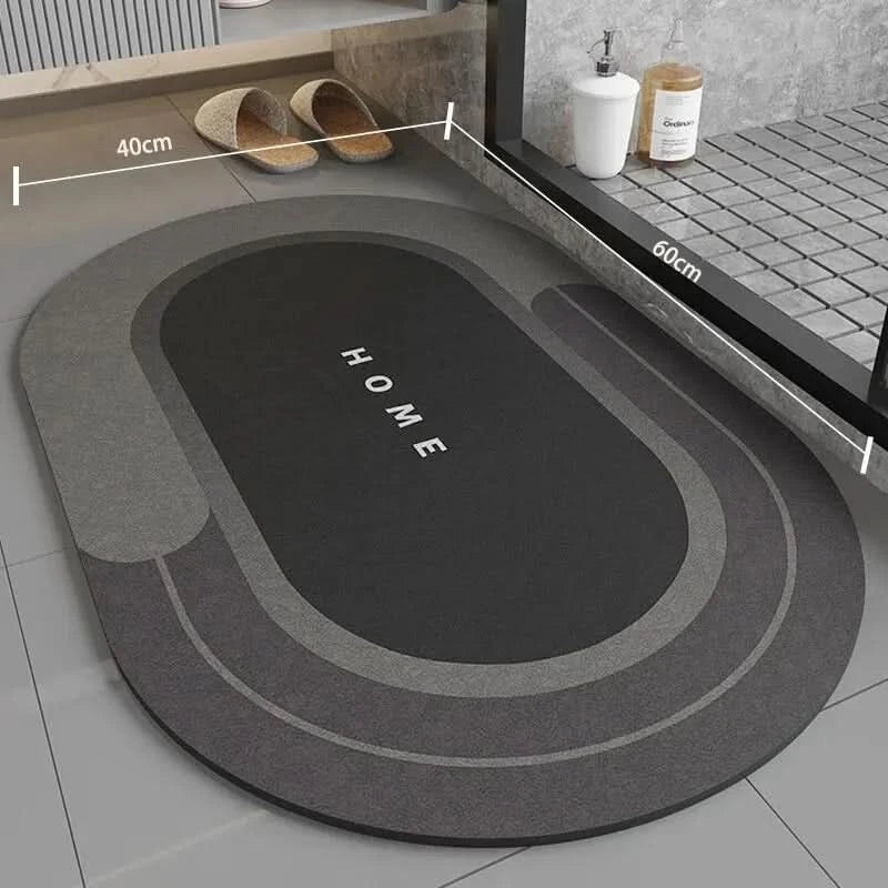 Badkamermat Antislip Modern en Absorberend voor Badkamer en Entree 13