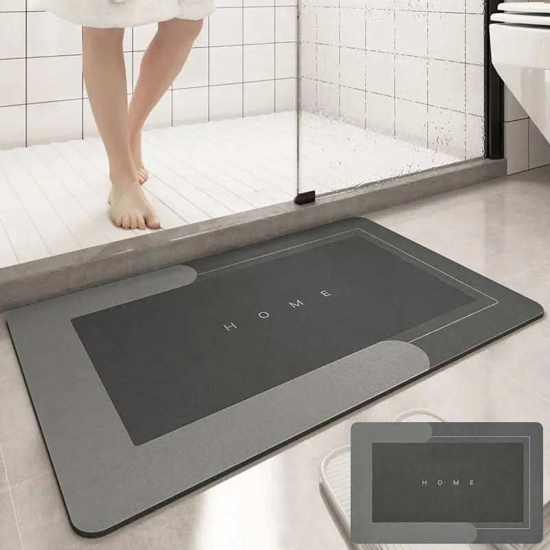 Badkamermat Antislip Modern en Absorberend voor Badkamer en Entree 2
