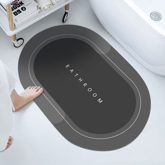 Badkamermat Sneldrogend Antislip Modern Design 0