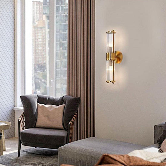 Badkamerwandlamp Gouden Afwerking Stijlvol 3