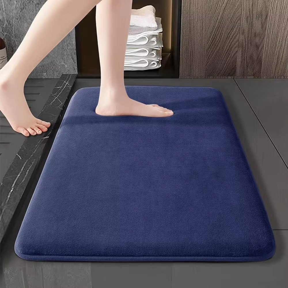 Badmat Antislip Luxe Koraalfluweel 6