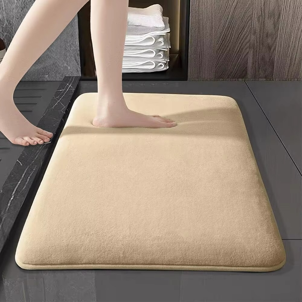 Badmat Antislip Luxe Koraalfluweel 8