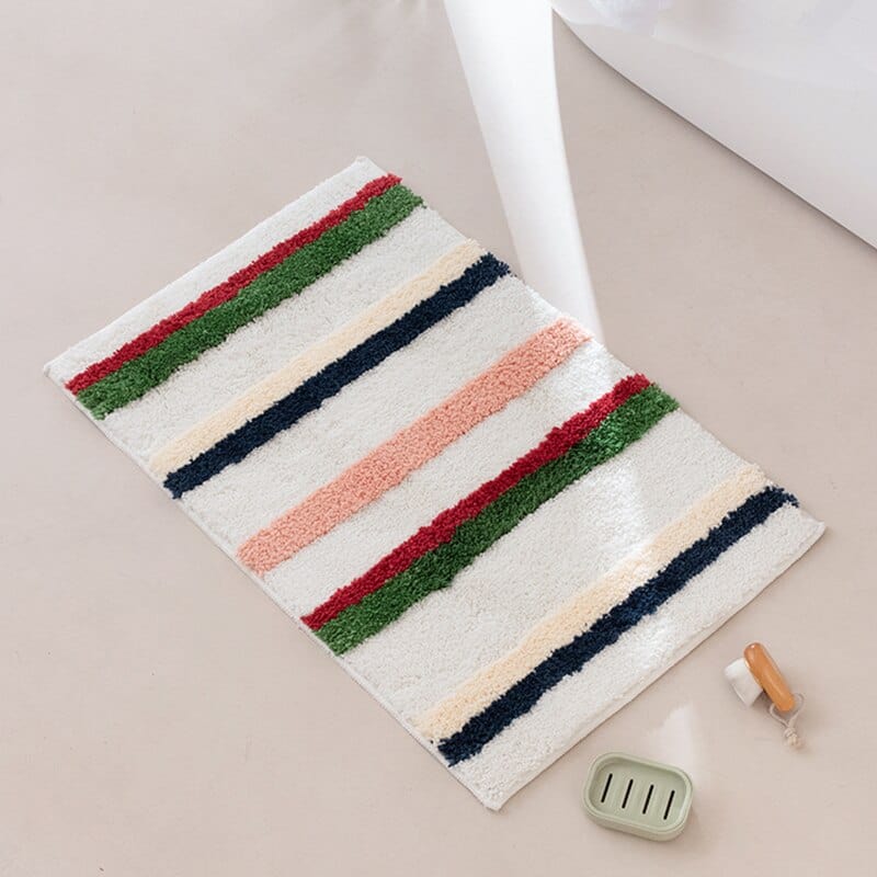 Badmat voor Badkamer met Stippen en Absorberend Oppervlak 8