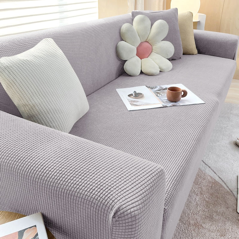 Bankhoes voor Hoekbank Met Antislip Design en Elastische Pasvorm 5