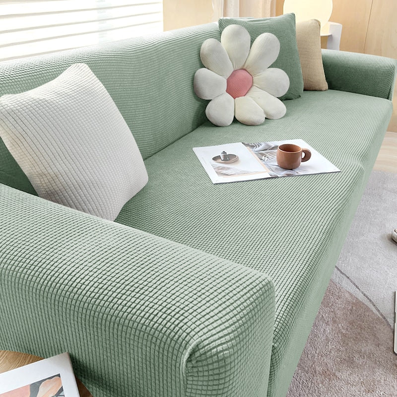 Bankhoes voor Hoekbank Met Antislip Design en Elastische Pasvorm 6