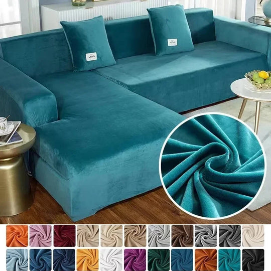 Bankhoezen Luxe Stretch Velours Voor Woonkamer Décor 1