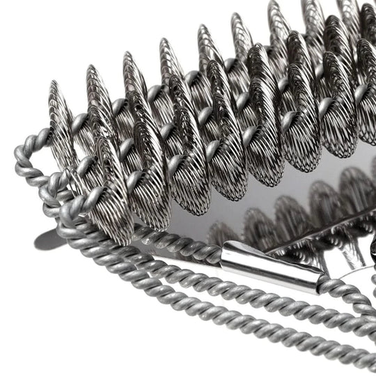 Barbecueborstel Ergonomisch Met Brede Schraper Voor Veilig Reinigen 5