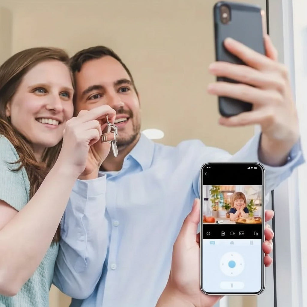 Beveiligingscamera 360° Met Nachtzicht 3