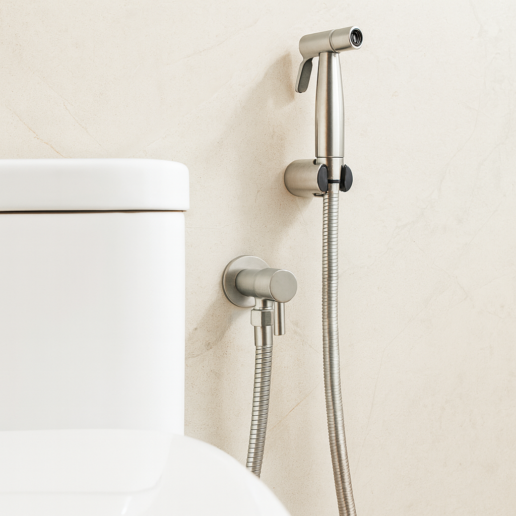 Bidet Sproeier Wandmontage Verstelbare Spray Ergonomisch Design 0