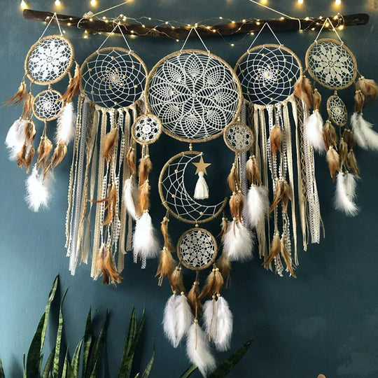 Boheemse Dromenvanger Set voor Wanddecoratie 0