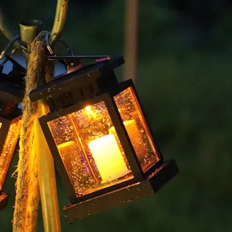 Buiten Hanglamp met Flikkerend LED-effect 2