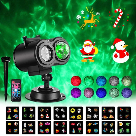 Buitenprojector Voor Kerst Met 16 Verwisselbare Motieven 4