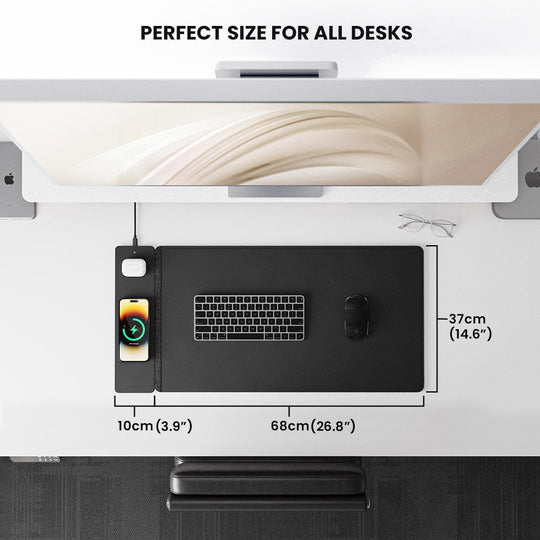 Bureau-onderlegger Draadloos Opladen Flexibel 5