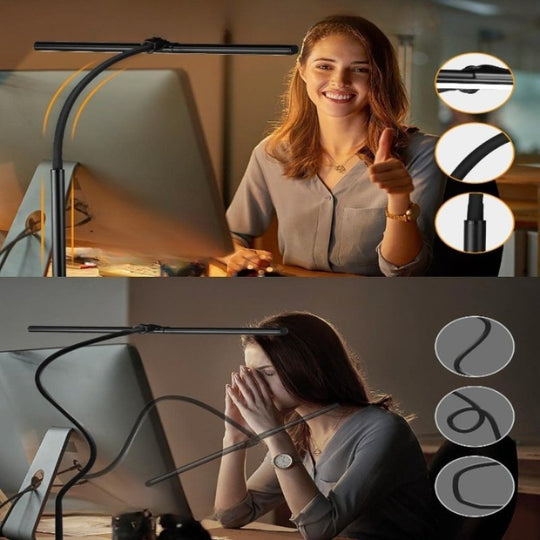 Bureau Lamp LED Flexibele Zwanenhals voor Thuis en Kantoor 2