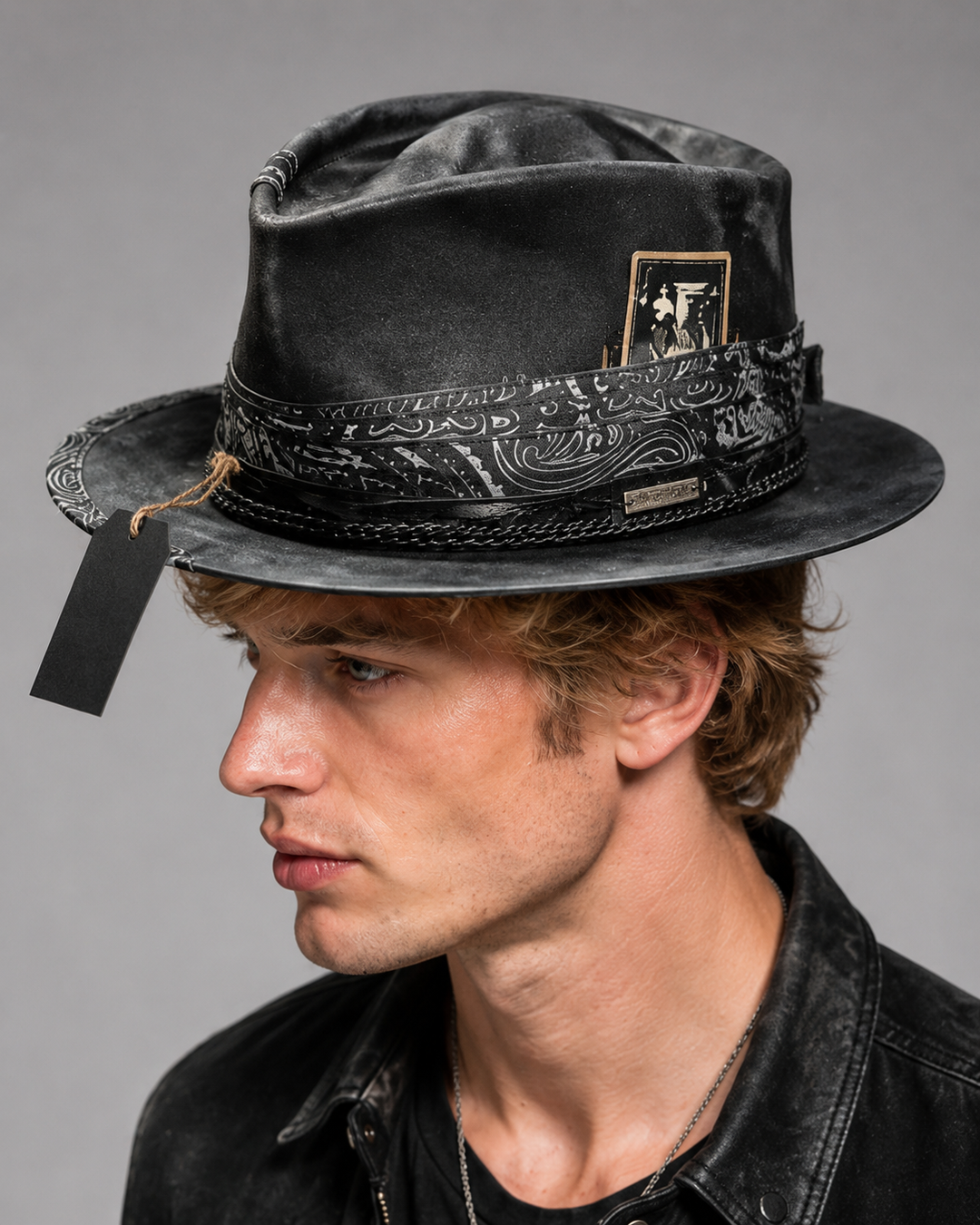 Unisex Hoed met Schedelontwerp