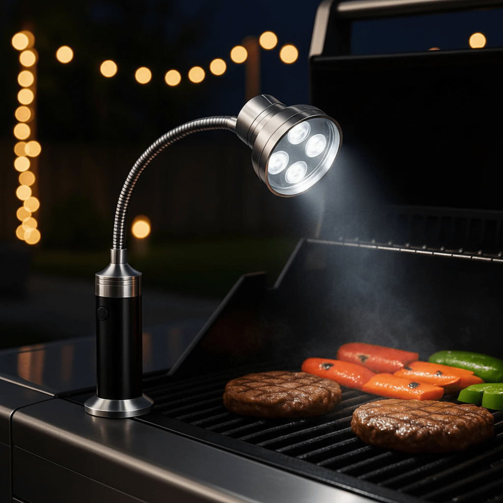 Compact Magnetisch Grilllicht met Sterke Helderheid 0