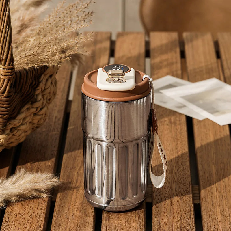 Compacte Thermosbeker met Temperatuurweergave 6