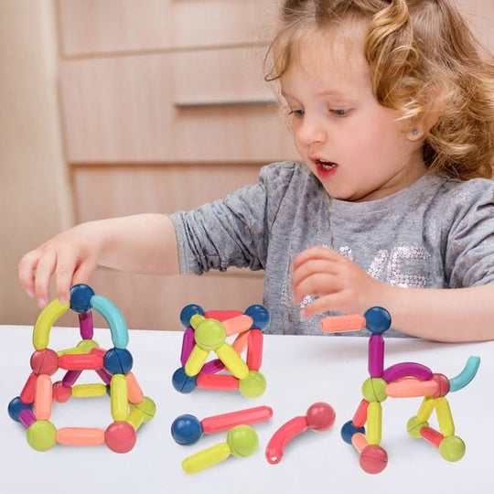 Creatieve Magnetische Bouwstenen voor Kinderen 2