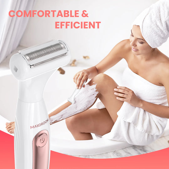 Dames 4-in-1 Body Haartrimmer Kit met Oplaadbare Scheermessen 2