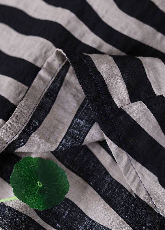Dames Boho Shirt met O-hals en Halve Mouwen 4