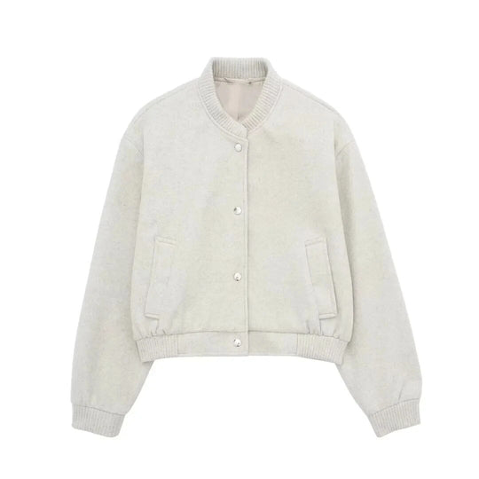 Dames Bomberjack Korte Trendy Stijl 5