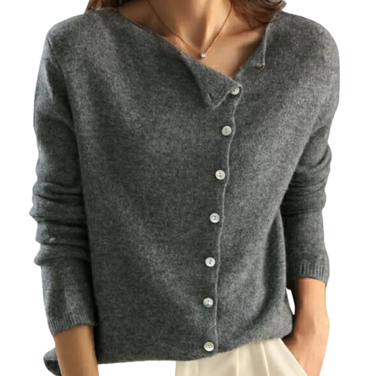 Dames Cardigan Open Stijl 100% Cashmere Luxe Comfort 0