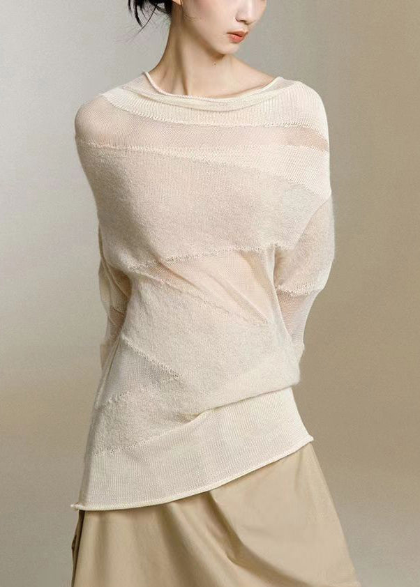Dames Coltrui Beige Met Tule Patchwork 1