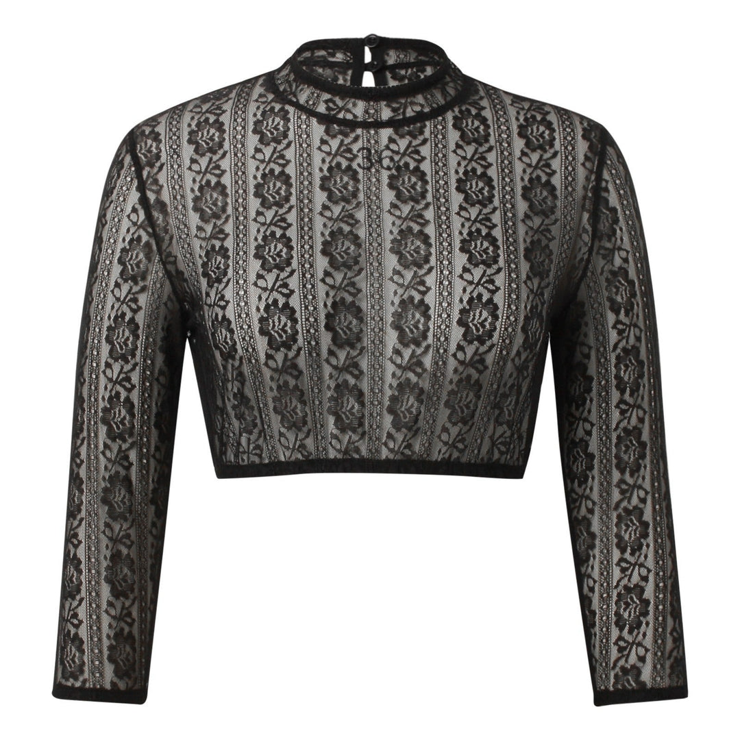 Dames Dirndlblouse met Kant Traditioneel 2