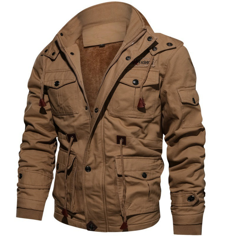 Dames Fleece Winterjacka Met Moderne Details Casual Chic 2