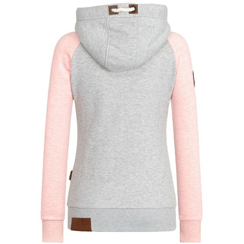Dames Hoodie met Ritssluiting en Capuchon 2