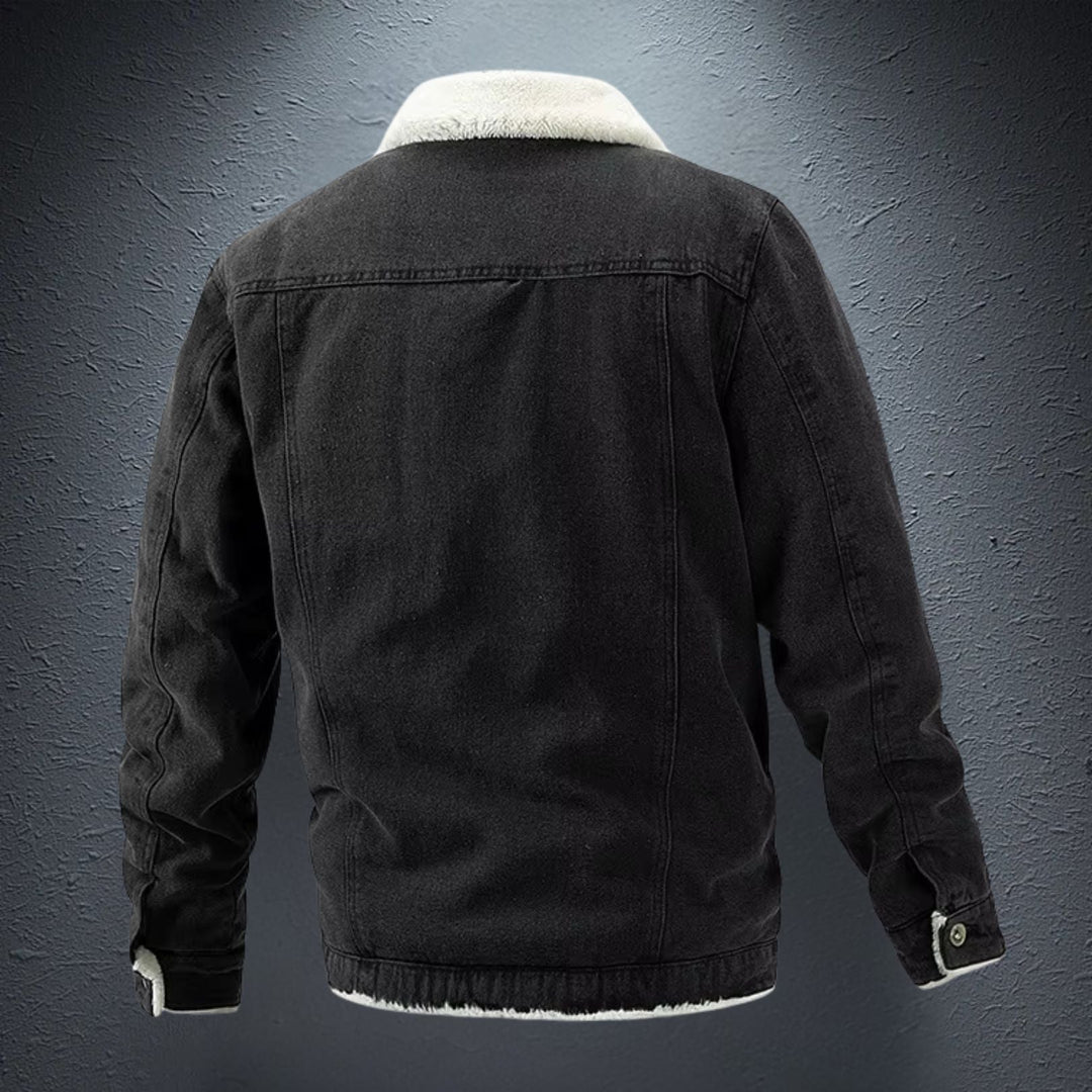 Dames Jas Denim Met Fleece Voering Casual Voor Elk Seizoen 3