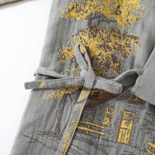 Dames Kimono Pyjamaset Artistiek 5