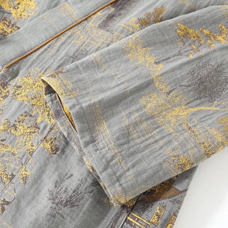 Dames Kimono Pyjamaset Artistiek 6
