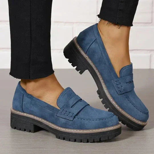 Dames Loafers Casual Chic Suède 7